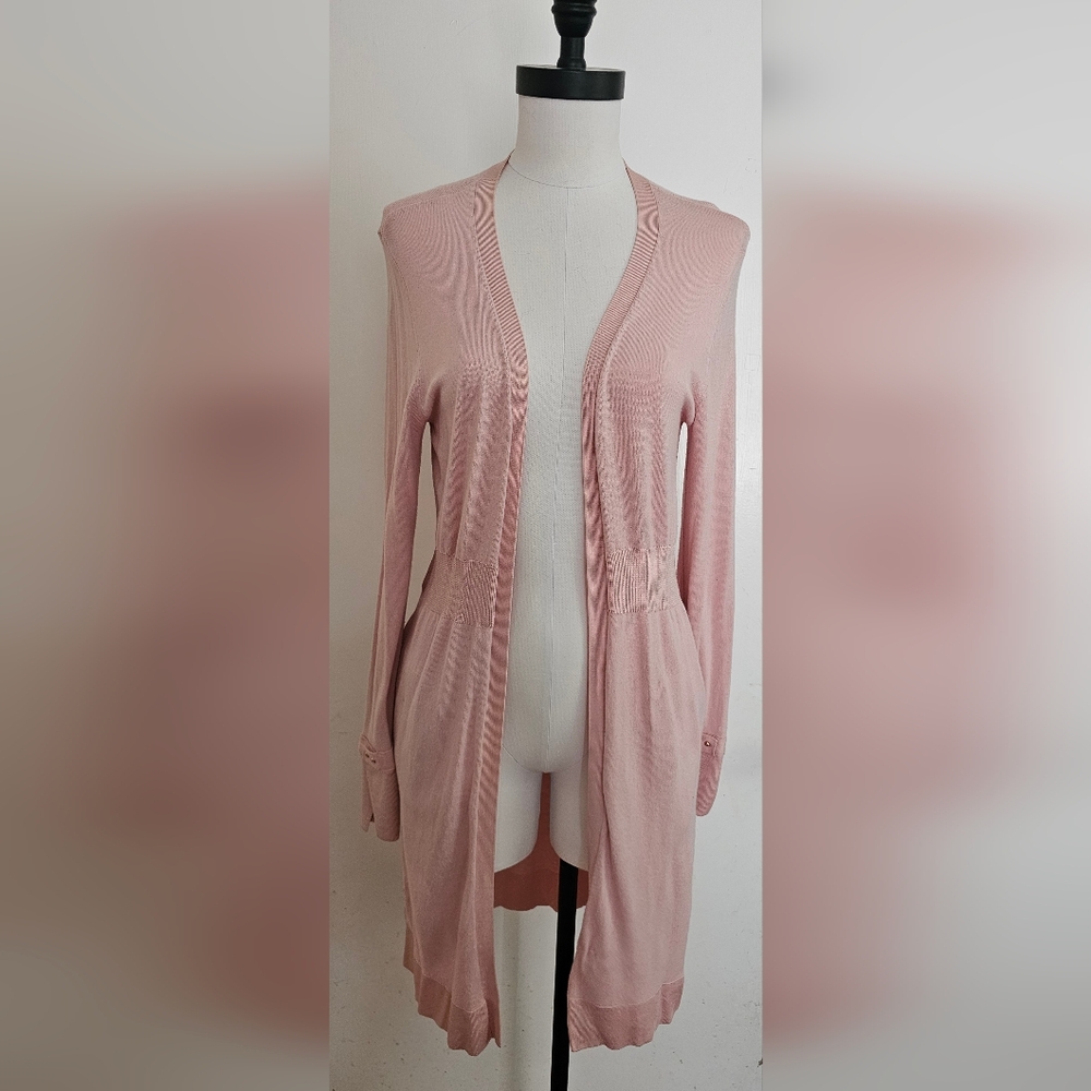 White House Black Market Blush Cardigan